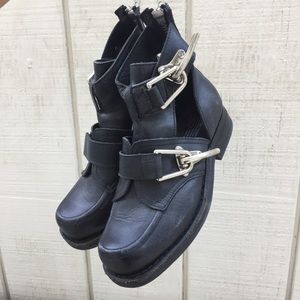 Jeffrey Campbell balenciaga lookalike cutout boots